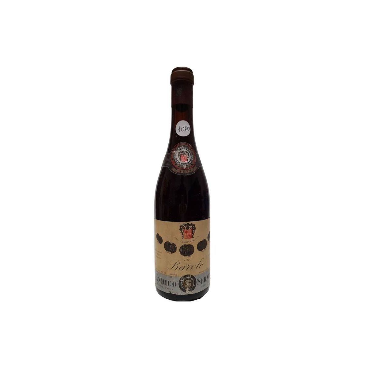 Vintage Bottle - Enrico Serafino Barolo DOC 1968 0,72 lt. - COD. 1060