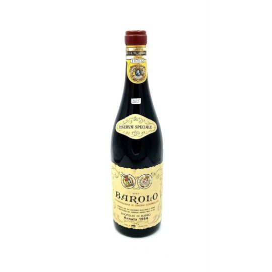 Vintage Bottle - Enopolio di Bubbio Barolo Riserva Speciale DOC 1964 0,72 lt. - COD. 3025