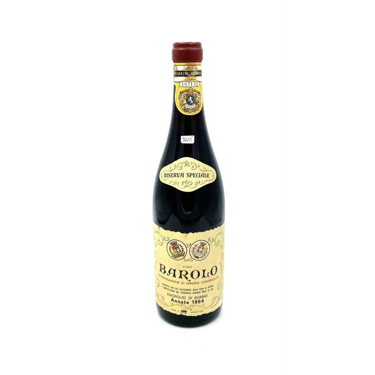 Vintage Bottle - Enopolio di Bubbio Barolo Riserva Speciale DOC 1964 0,72 lt. - COD. 3025