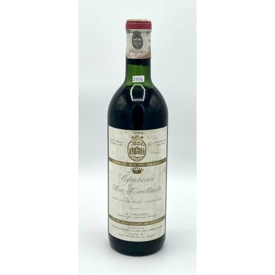 Vintage Bottle - Chateau Roc-Taillade Grand Vin Du Medoc 1964 0,75 lt. - COD. 2954