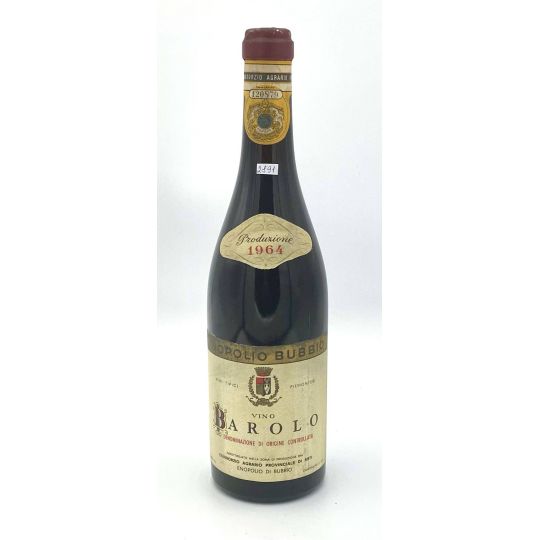Vintage Bottle - Consorzio Agrario Provinciale di Asti Barolo DOC 1964 0,72 lt. - COD. 2891