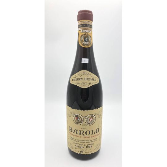 Vintage Bottle - Enopolio di Bubbio Barolo Riserva Speciale DOC 1964 0,72 lt. - COD. 2837