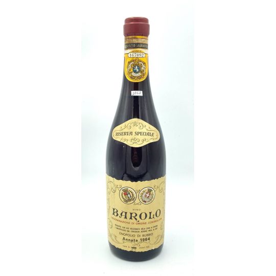 Vintage Bottle - Enopolio di Bubbio Barolo Riserva Speciale DOC 1964 0,72 lt. - COD. 2868