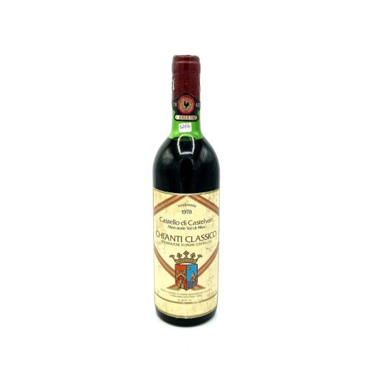 Vintage Bottle - Castello di Castelvari Chianti Classico DOC 1978 0,72 lt. - COD. 3266
