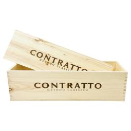 Cassetta Legno VUOTA Contratto Metodo Classico da 1 bottiglia JEROBOAM