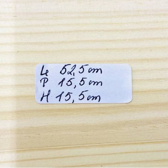 Cassetta Legno VUOTA Contratto Metodo Classico da 1 bottiglia JEROBOAM