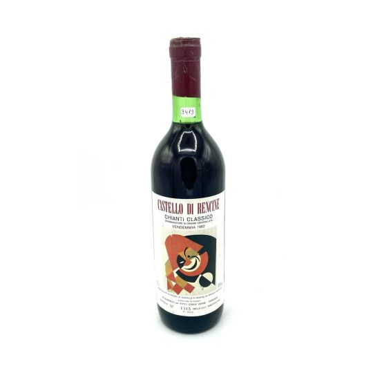 Vintage Bottle - Castello di Rencine Chianti Classico DOC Umberto Bonetti 1982 0,72 lt. - COD. 3413