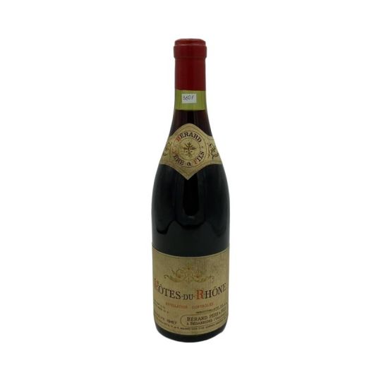 Vintage Bottle - Berard Pere & Fils Cotes du Rhone 1967 0,75 lt. - COD. 3601