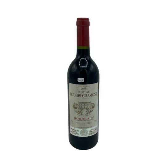 Vintage Bottle - Chateau Dubois Gramont Bordeaux 2004 0,75 lt. - COD. 3707