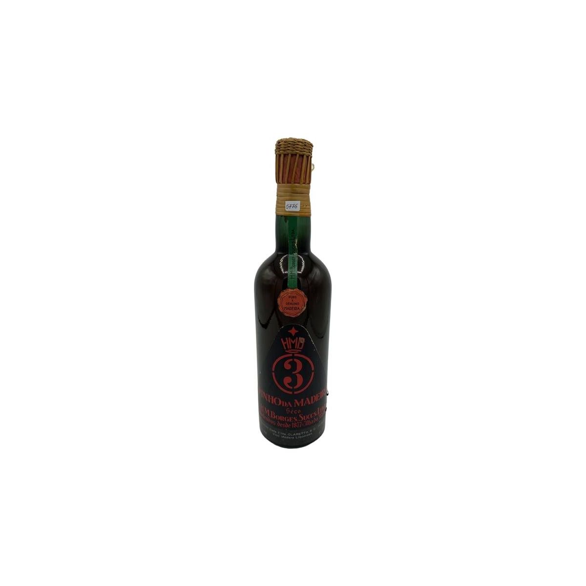 Vintage Bottle - H.M. Borges Vinho da Madeira Seco HMB 3 0,75 lt. - COD. 5776