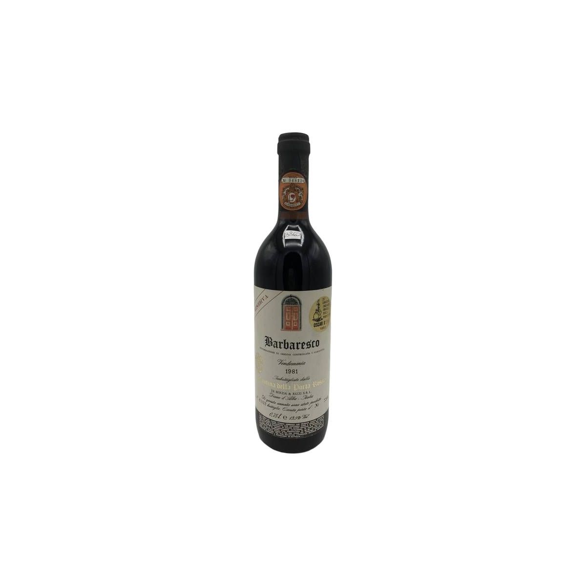 Vintage Bottle - Cantina della Porta Rossa Barbaresco Riserva DOCG 1981 0,75 lt. - COD. 3860