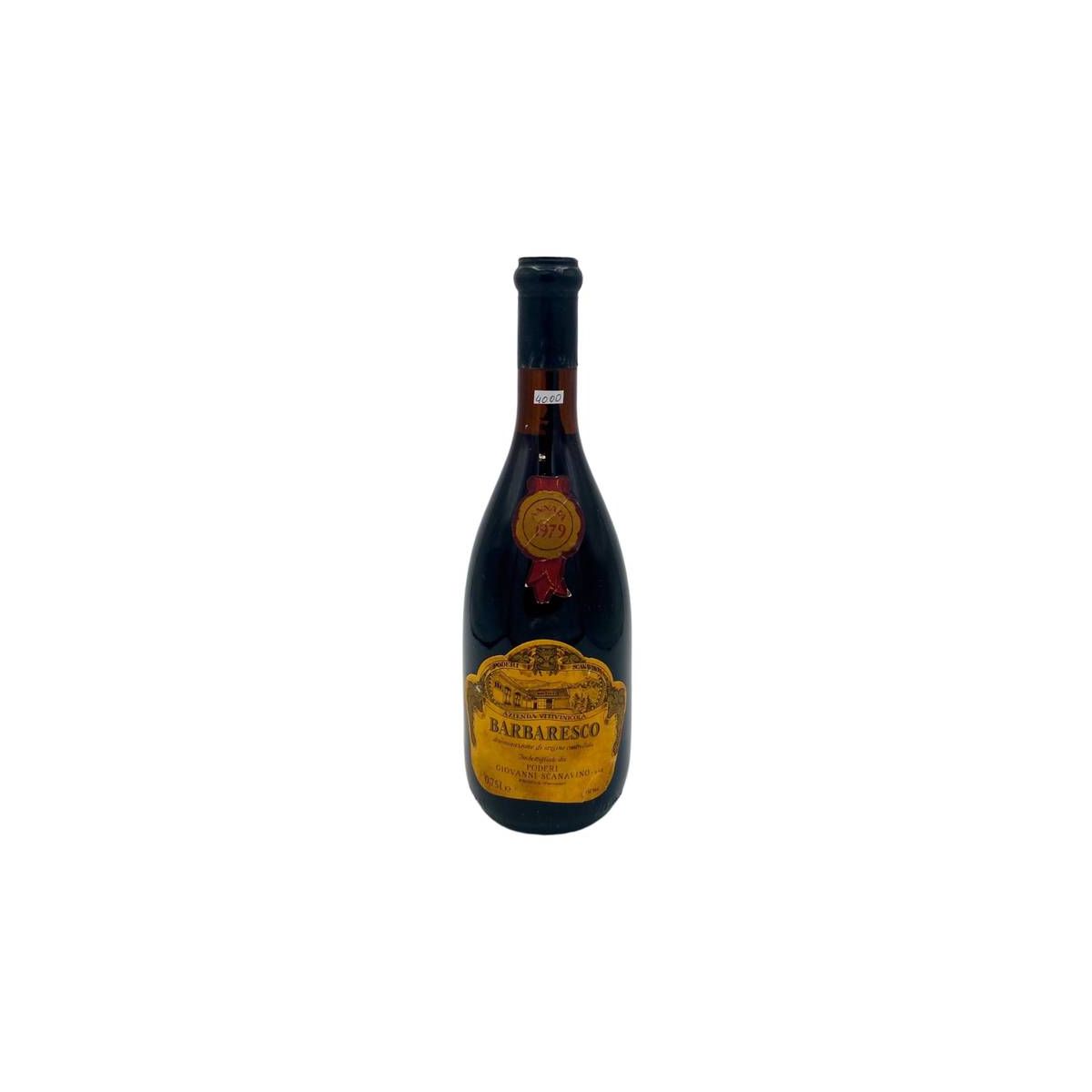 Vintage Bottle - Poderi Scanavino Barbaresco DOC 1979 0,75 lt. - COD. 4000
