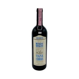 Vintage Bottle - Az. Agr.Cerbaia Brunello di Montalcino Riserva Vigna Cerbaia 1993 0,75 lt. - COD. 4070