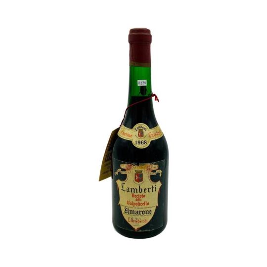 Vintage Bottle - Lamberti Amarone Recioto della Valpolicella DOC 1968 0,72 lt. - COD. 4375