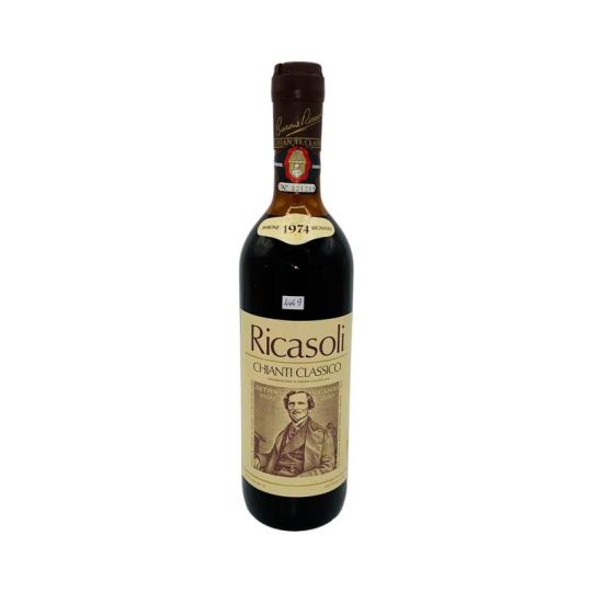 Vintage Bottle - Barone Ricasoli Chianti Classico DOC 1974 0,72 lt. - COD. 4449
