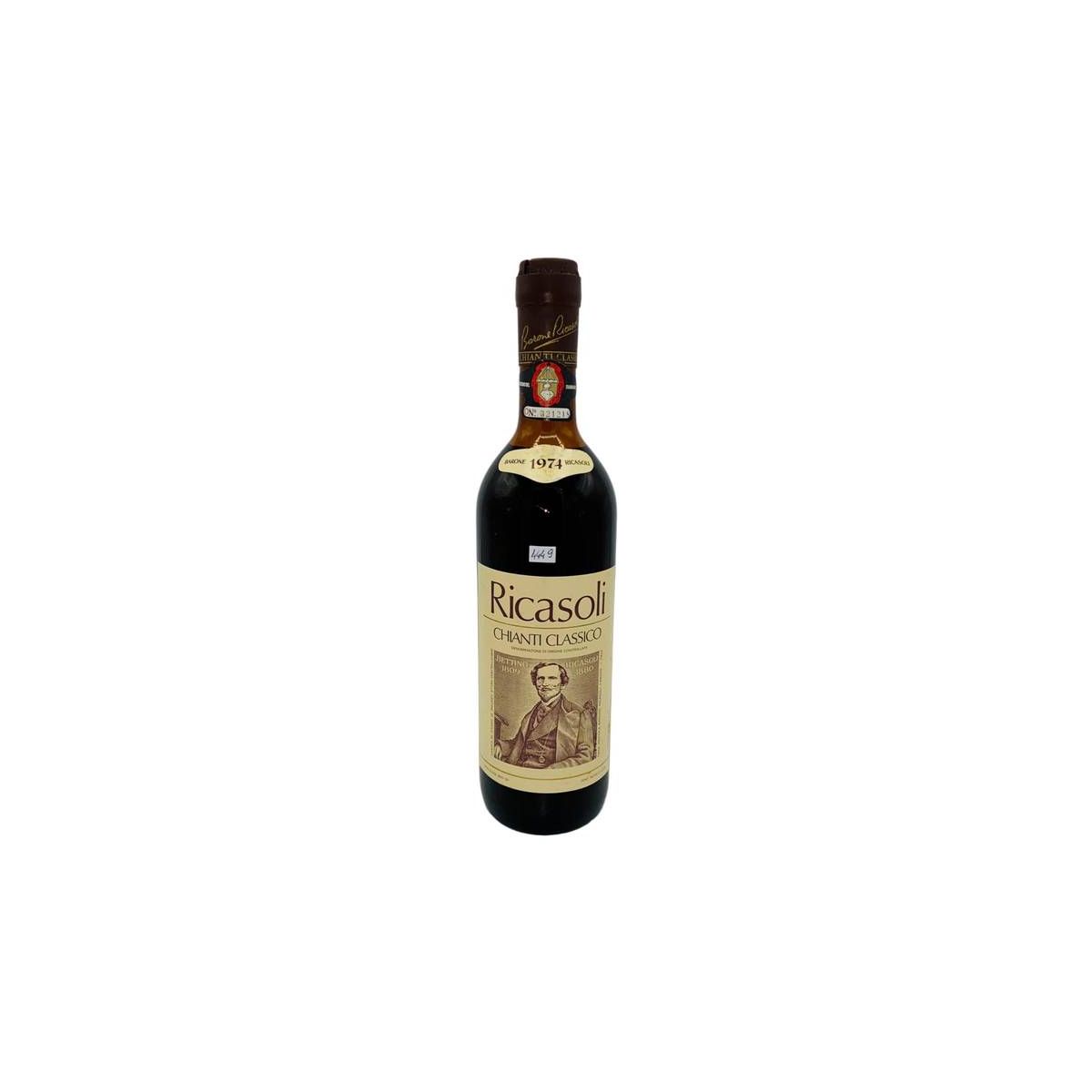 Vintage Bottle - Barone Ricasoli Chianti Classico DOC 1974 0,72 lt. - COD. 4449