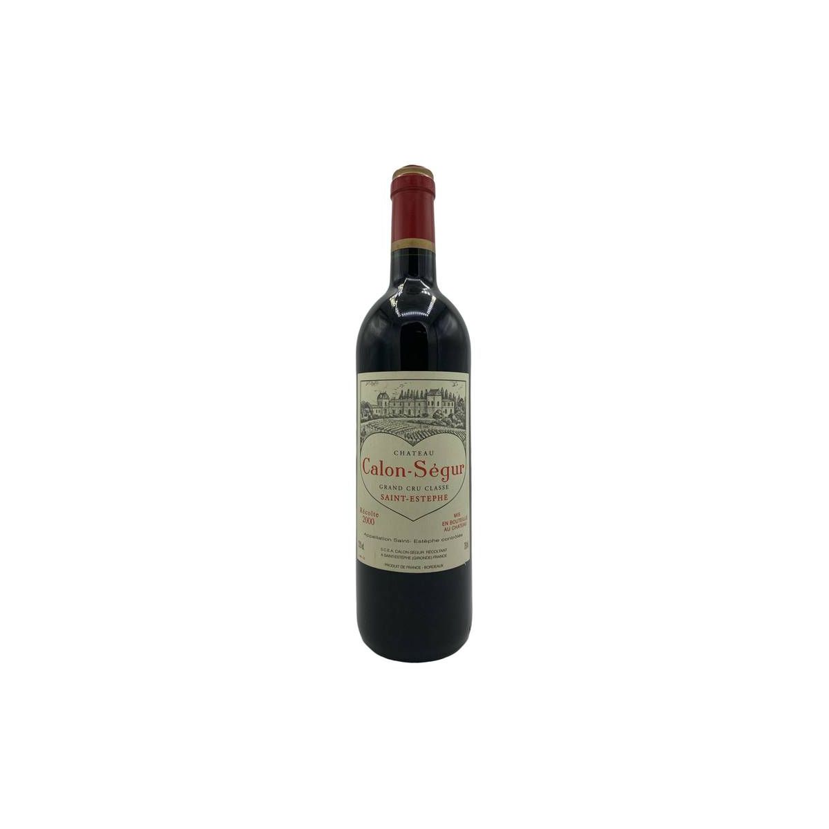 Chateau Calon-Ségur - Saint-Estèphe AOC Grand Cru Classé 2000 0,75 lt.