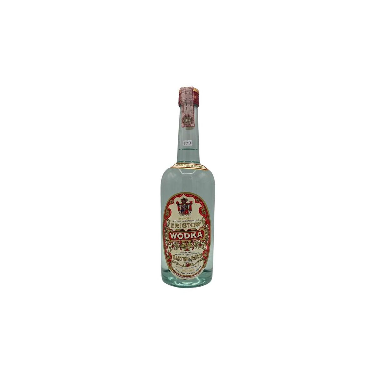 Vintage Bottle - Martini e Rossi Principe Nikolas Alesandrovic Eristow Vodka 0,75 lt. - COD. 5968