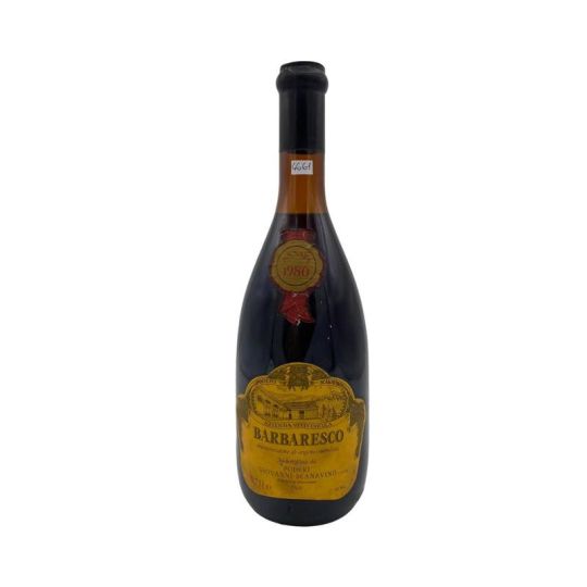 Vintage Bottle - Poderi Scanavino Barbaresco DOC 1980 0,75 lt. - COD. 4661