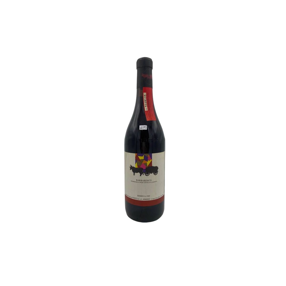 Vintage Bottle - Piazzo Cav. Uff. Armando Barbaresco Riserva DOCG 1985 0,75 lt. - COD. 4675