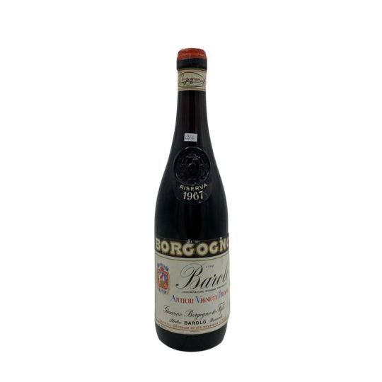 Vintage Bottle - Borgogno Barolo Riserva DOC 1967 0,72 lt. - COD. 4866