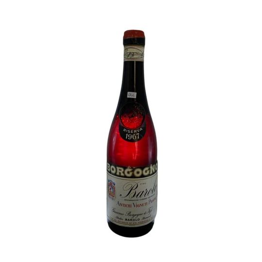 Vintage Bottle - Borgogno Barolo Riserva DOC 1967 0,72 lt. - COD. 4866