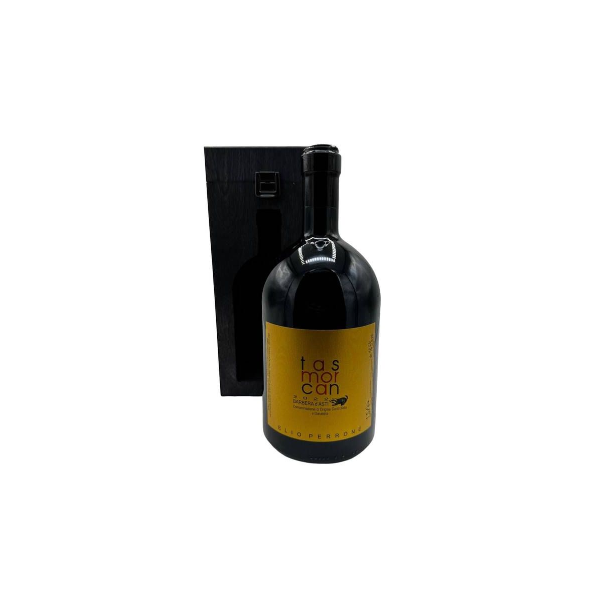 Elio Perrone - Barbera d'Asti DOCG Tasmorcan 2023 1,5 lt. MAGNUM + Box Legno