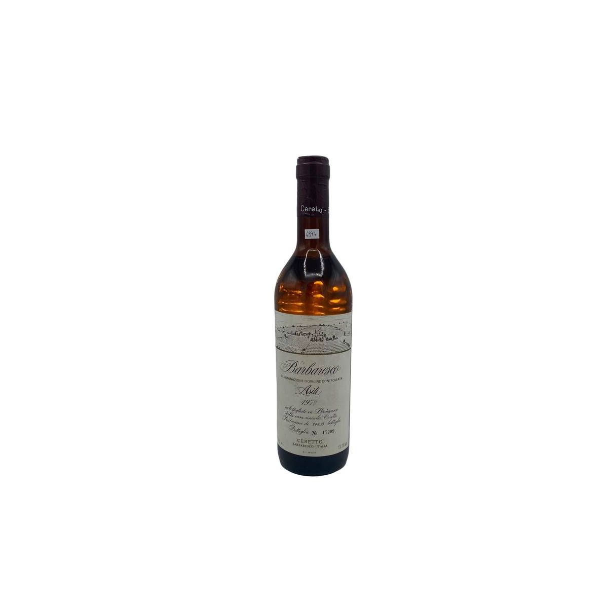 Vintage Bottle - Ceretto Barbaresco DOC Asili 1977 0,75 lt. CLEAR COLOR - COD. 4897