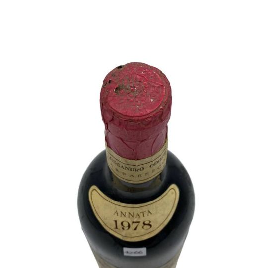 Vintage Bottle - Alessandro Odore Barbaresco DOC 1978 0,72 lt. - COD. 10066