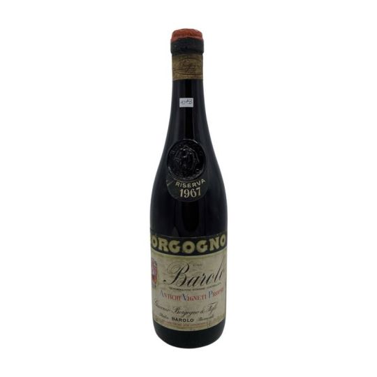Vintage Bottle - Borgogno Barolo Riserva DOC 1967 0,72 lt. - COD. 10153
