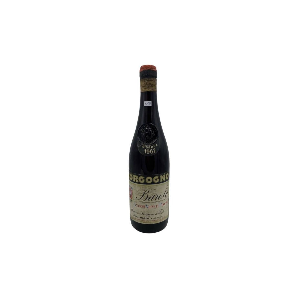 Vintage Bottle - Borgogno Barolo Riserva DOC 1967 0,72 lt. - COD. 10153