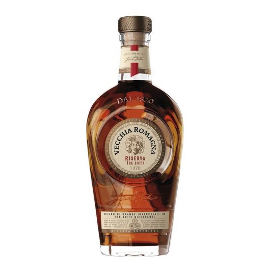 Montenegro - Brandy Vecchia Romagna Riserva Tre Botti 0,70 lt.