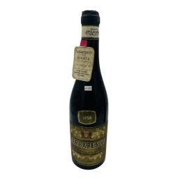 Vintage Bottle - Villadoria Barbaresco 1958 0,70 lt. - COD. 11083
