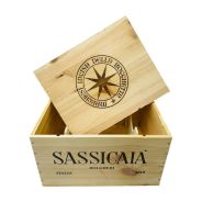 Cassetta Legno VUOTA Tenuta San Guido Bolgheri Sassicaia 2019 da 6 bottiglie