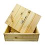 Cassetta Legno VUOTA Domenico Clerico Barolo Briccotto da 3 bottiglie
