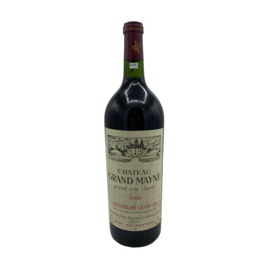 Chateau Grand Mayne - Saint Emilion Grand Cru Classé 1990 1,5 lt. MAGNUM (Ruined Label) - COD. 10396