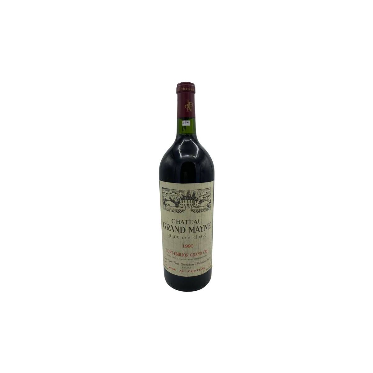 Chateau Grand Mayne - Saint Emilion Grand Cru Classé 1990 1,5 lt. MAGNUM (Ruined Label) - COD. 10396