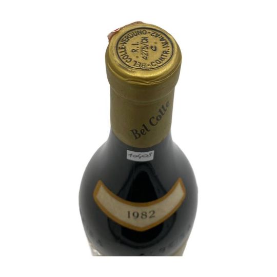 Vintage Bottle - Bel Colle Barolo Riserva DOCG 1982 0,75 lt. - COD. 10408
