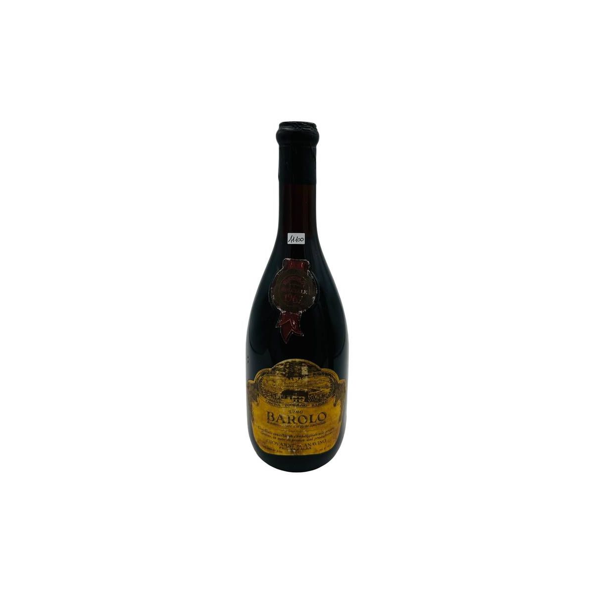 Vintage Bottle - Poderi Giovanni Scanavino Barolo Riserva Speciale DOC 1967 0,72 lt. - COD. 11000