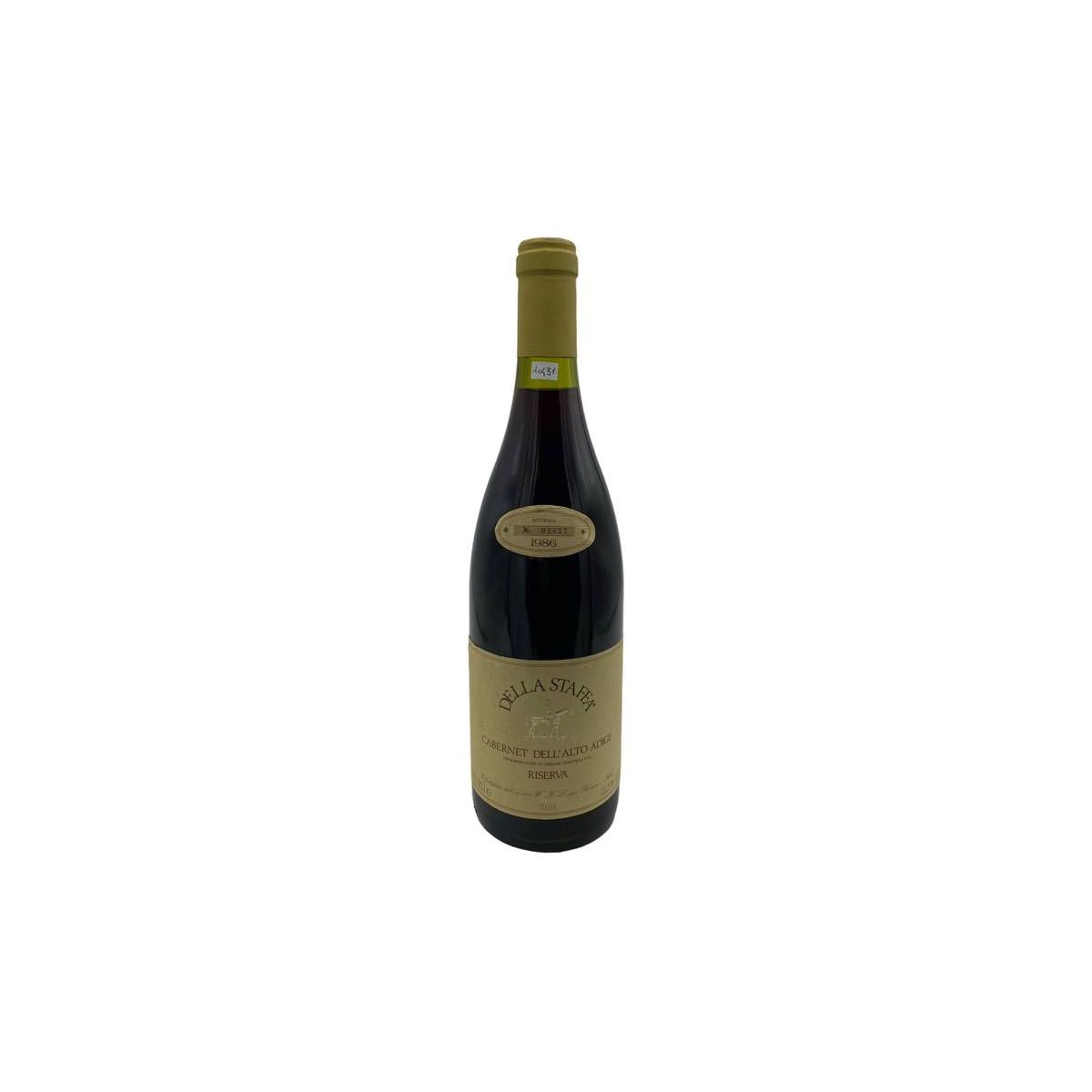 Vintage Bottle - Della Staffa Cabernet dell'Alto Adige Riserva DOC 1986 0,75 lt. - COD. 10481