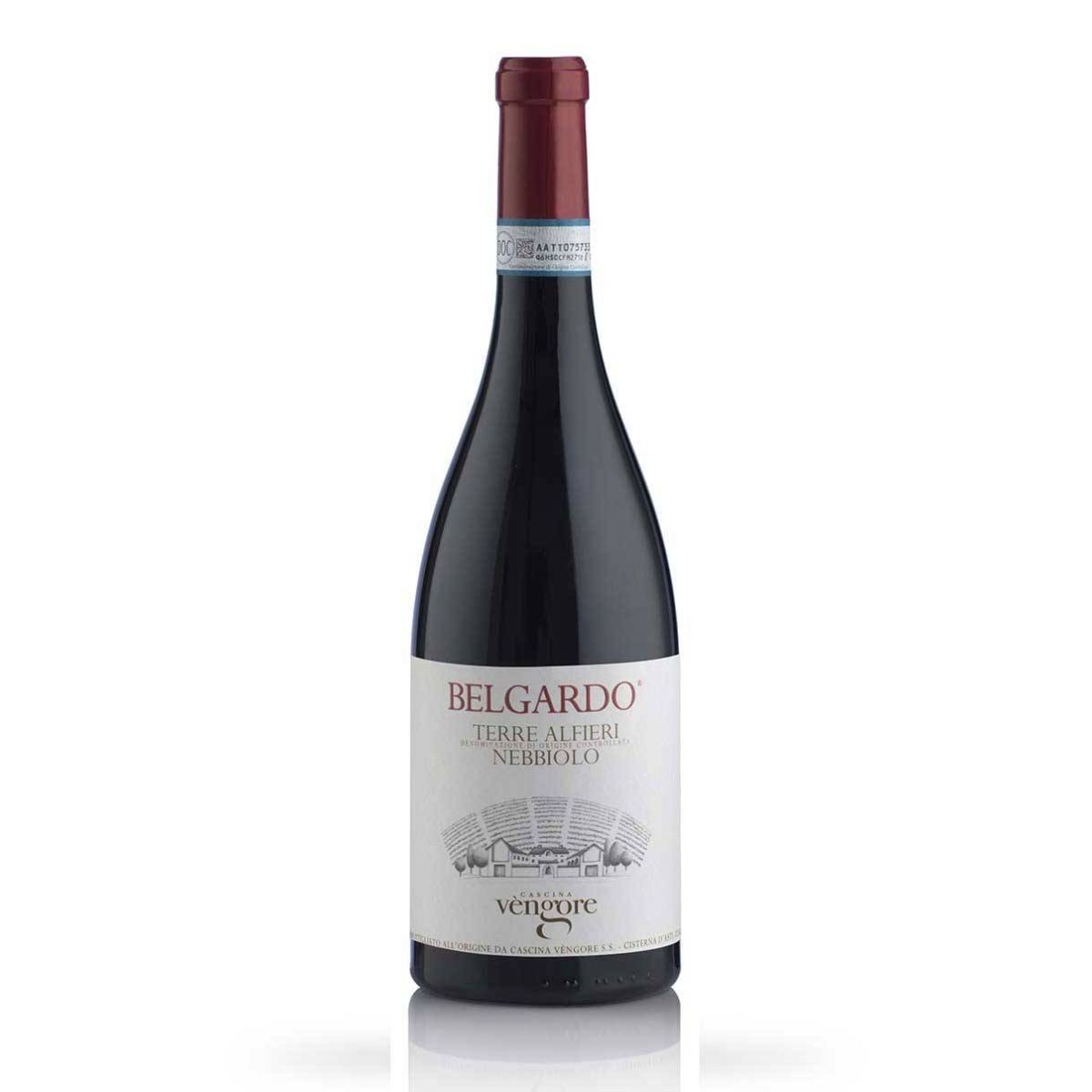 Cascina Vengore - Terre Alfieri Nebbiolo DOCG Belgardo 2020 1,5 lt. MAGNUM + Box Legno