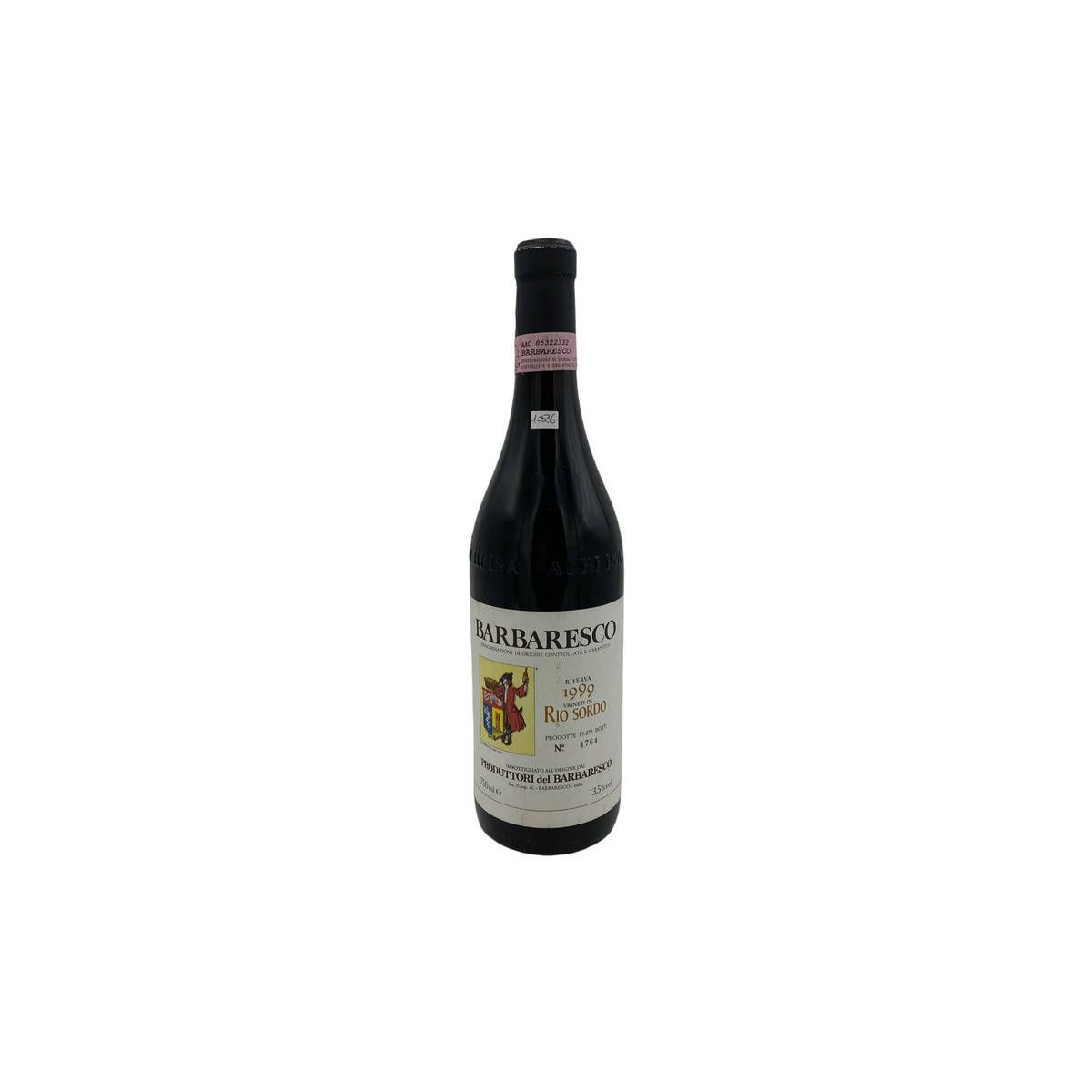 Vintage Bottle - Produttori del Barbaresco Barbaresco Riserva DOCG Rio Sordo 1999 0,75 lt. - COD. 10536