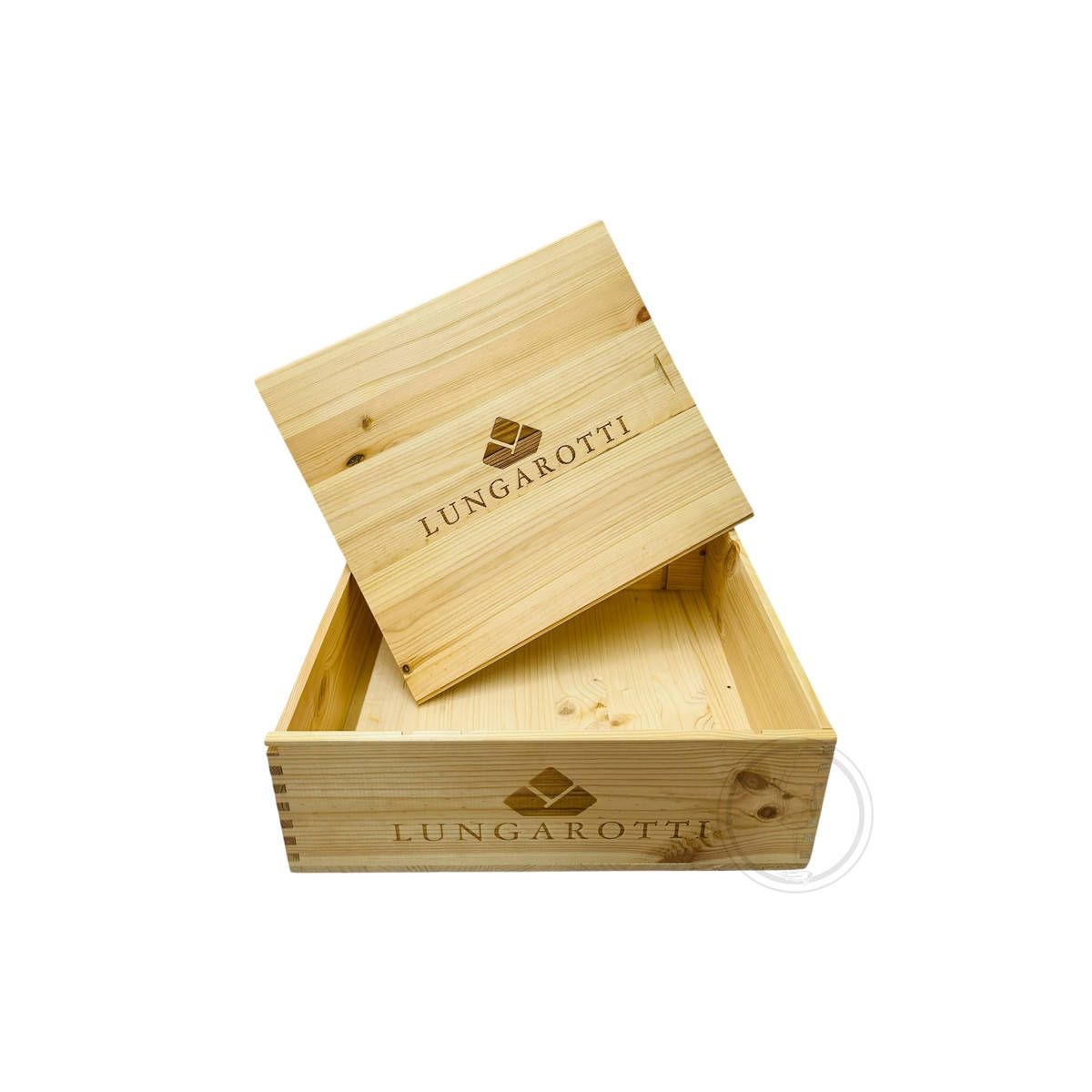 Cassetta Legno VUOTA Lungarotti da 3 Bottiglie