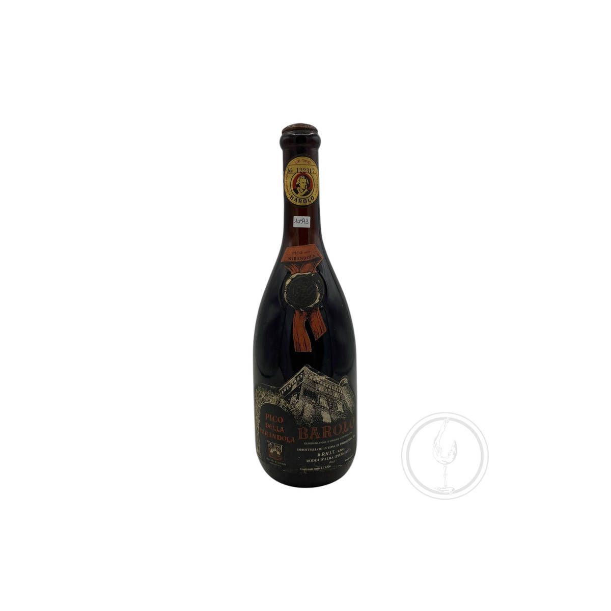 Vintage Bottle - Pico della Mirandola Barolo DOC 1970 0,72 lt. - COD. 10598