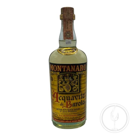 Vintage Bottle - Dott. Montanaro Acquavite di Barolo Stravecchia di Pura Vinaccia 0,75 lt. - COD. 6354