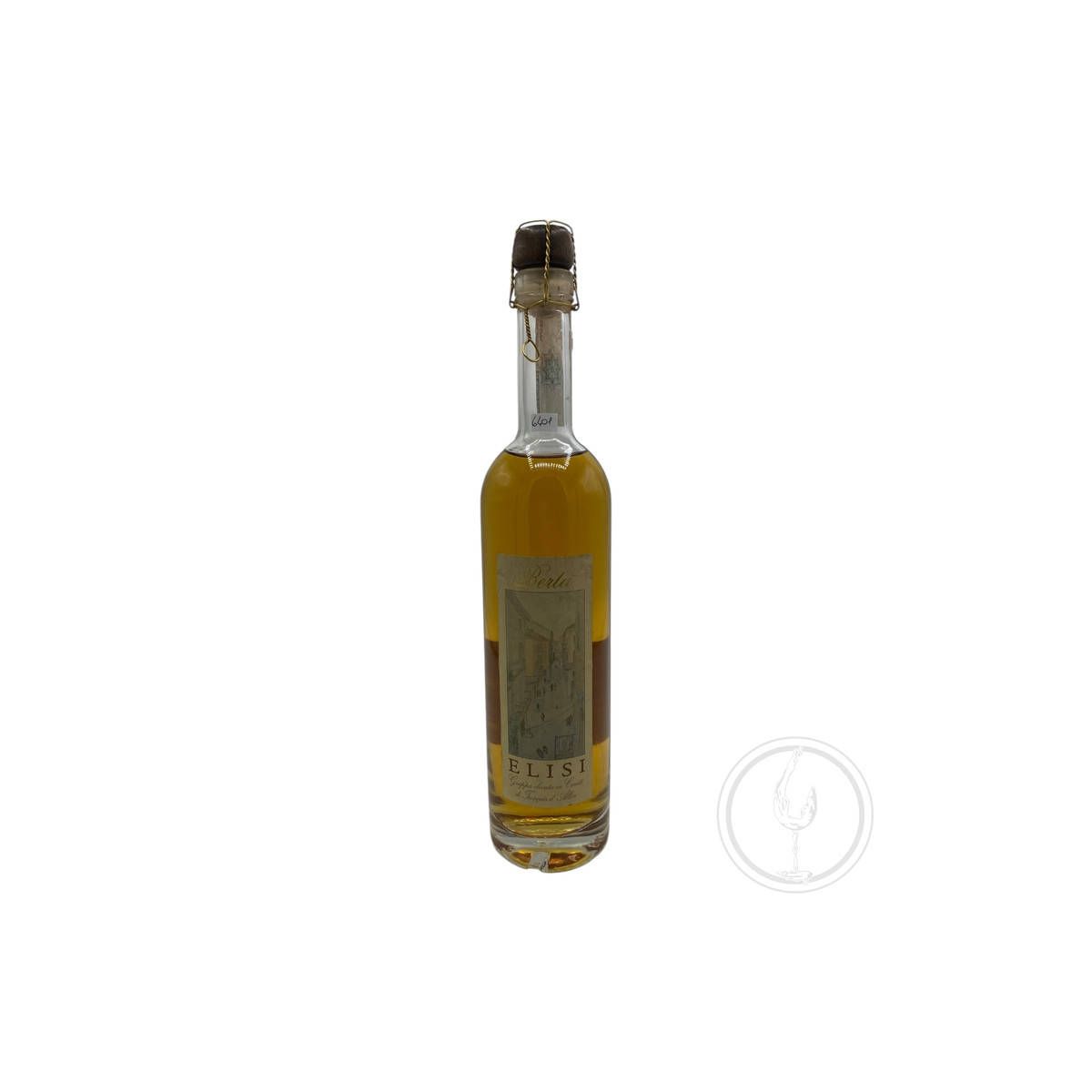 Berta - Grappa invecchiata Elisi 0,50 lt. (old version) LOW LEVEL - COD. 6401