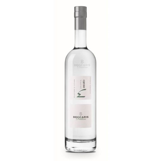 Beccaris - Linea Monovitigni Grappa di Moscato 0,70 lt.