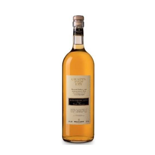 Beccaris - Linea Stravecchia Grappa Senza Età 3 lt. JEROBOAM + Box Legno