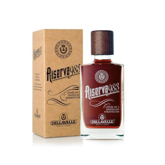 Distilleria Dellavalle - Cuvee di 3 Distillati Stravecchi Riserva 983 0,70 lt. + Box