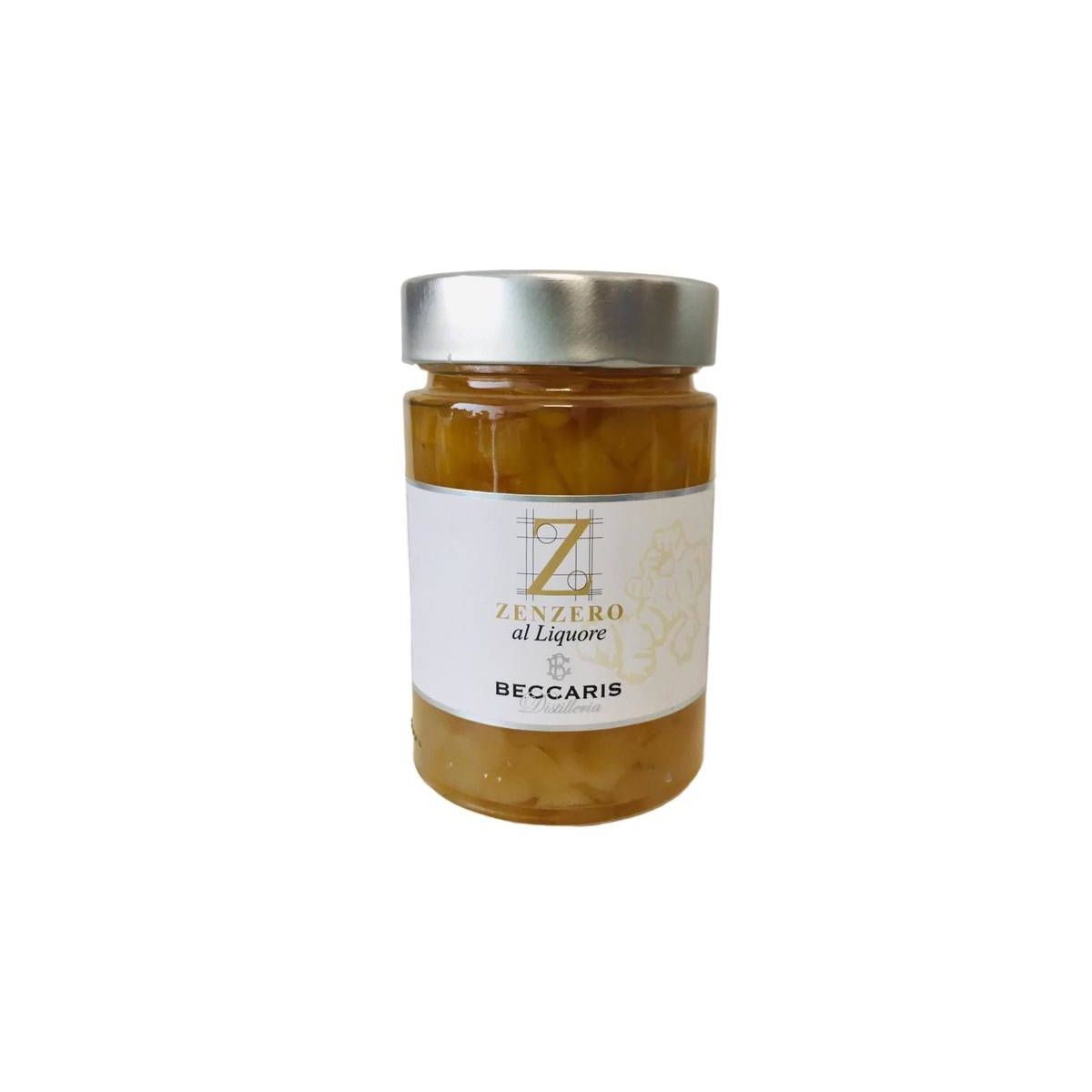 Beccaris - Frutta sotto Spirito Zenzero al Liquore 100 ml.